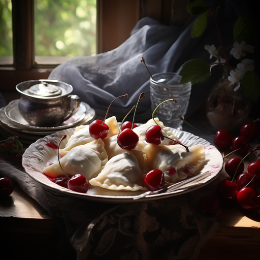 Varenyky with Cherries